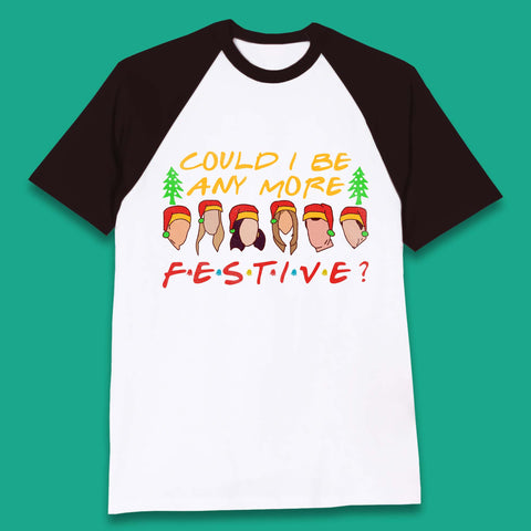Friends Inspired Christmas Baseball T-Shirt