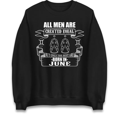 Born In June Birthday Jumper