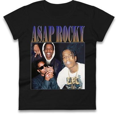 ASAP Rocky Rapper Ladies T Shirt