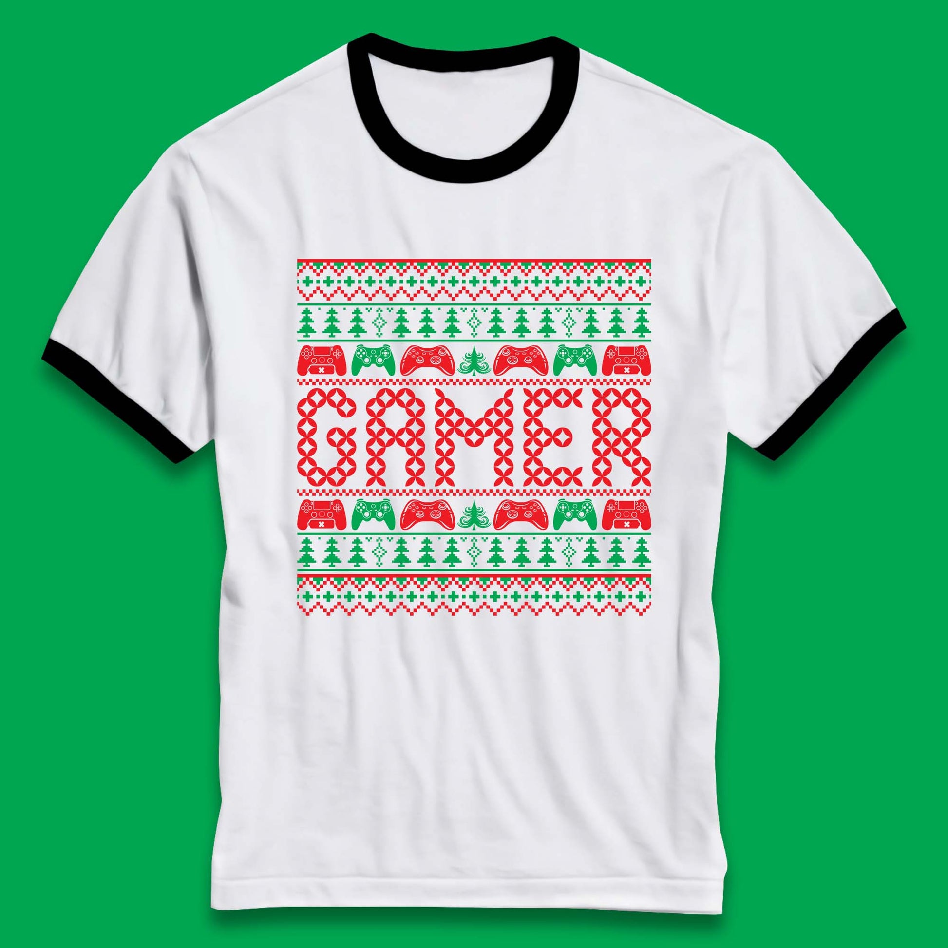 gamer christmas shirt