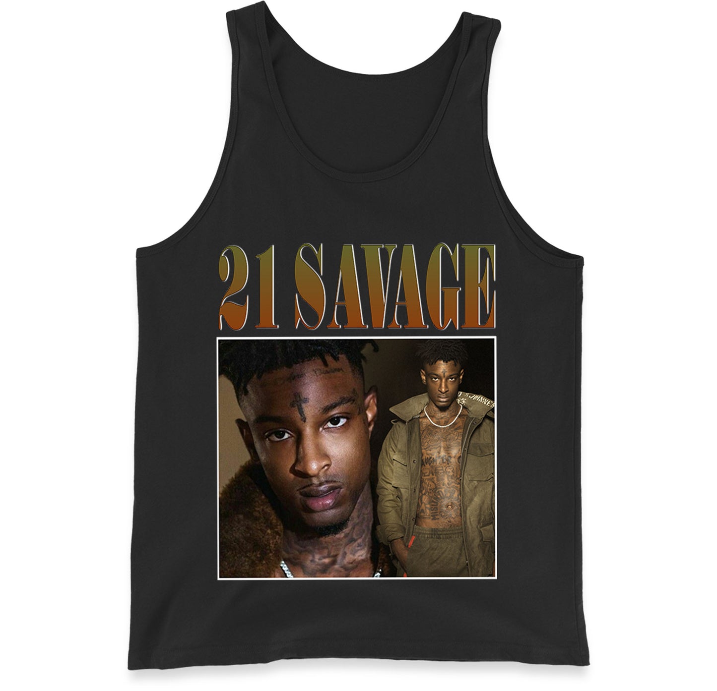 21 Savage Rapper Tank Top