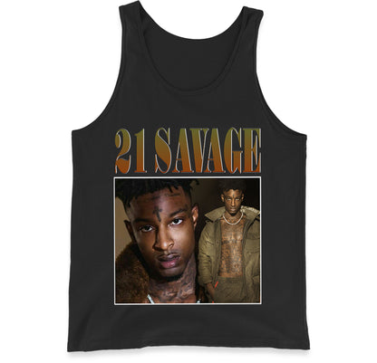 21 Savage Rapper Tank Top