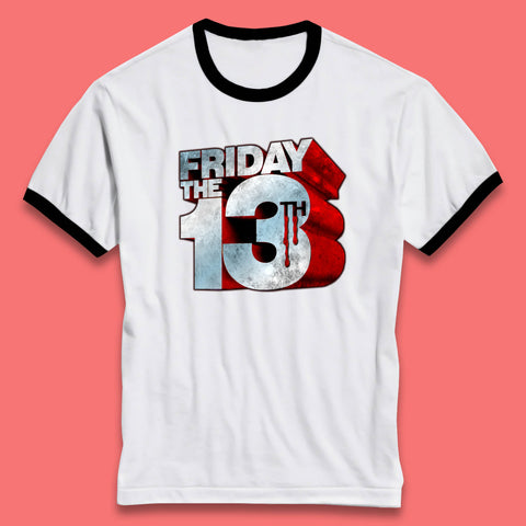 Halloween Friday The 13th Horror Movie Horror Classic 80s Movie Ringer T Shirt