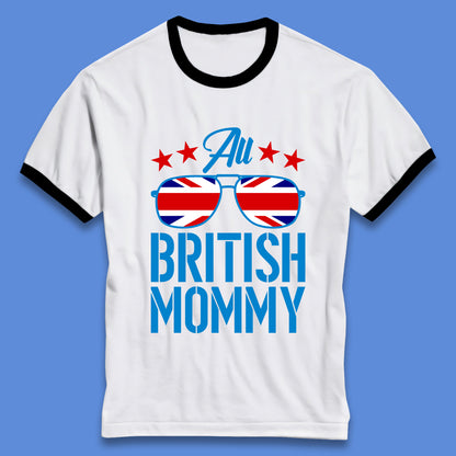 British Mommy Ringer T-Shirt