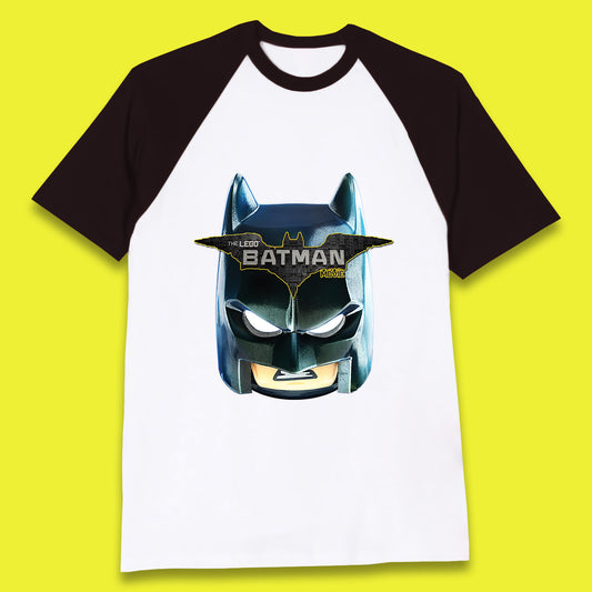 Lego Batman Head Lego Batman 3 Beyond Gotham The Lego Batman Movie DC Comics Baseball T Shirt