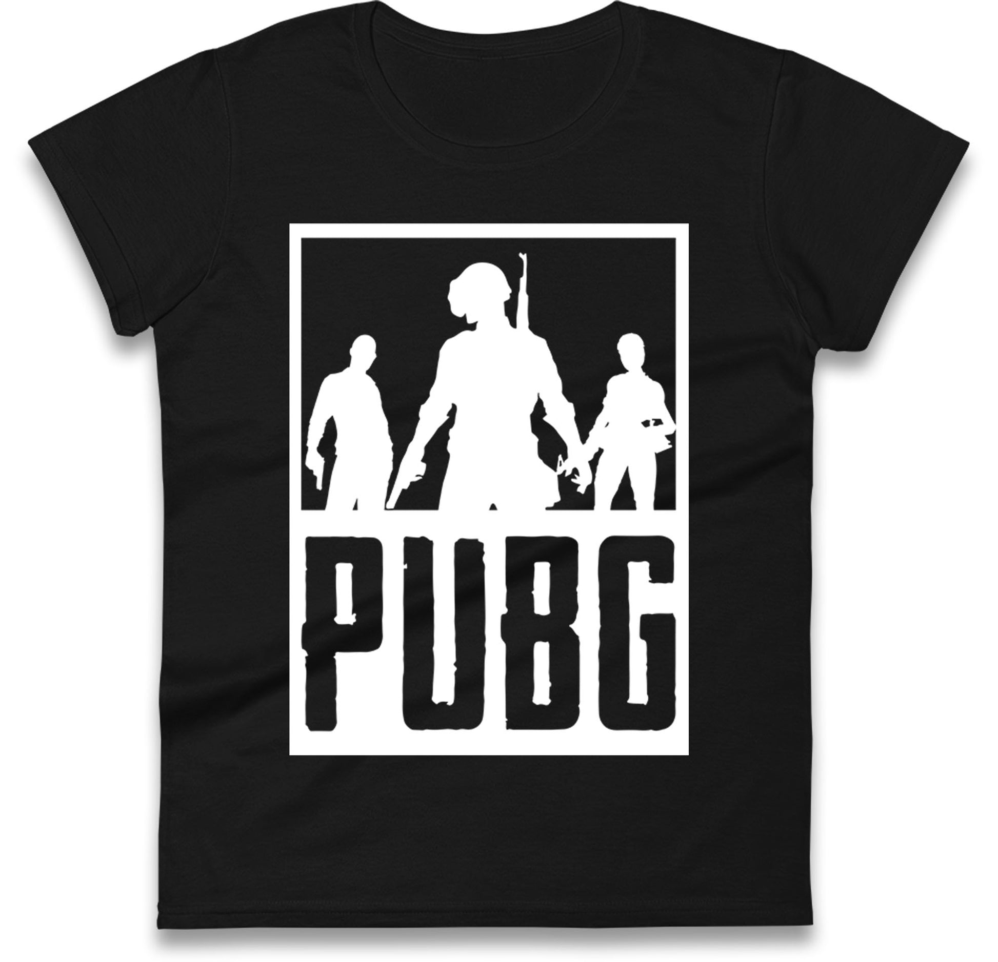Pubg Players Ladies T Shirt