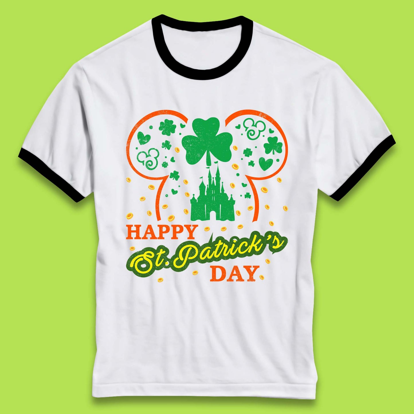 Disney Happy St. Patrick's Day Ringer T-Shirt