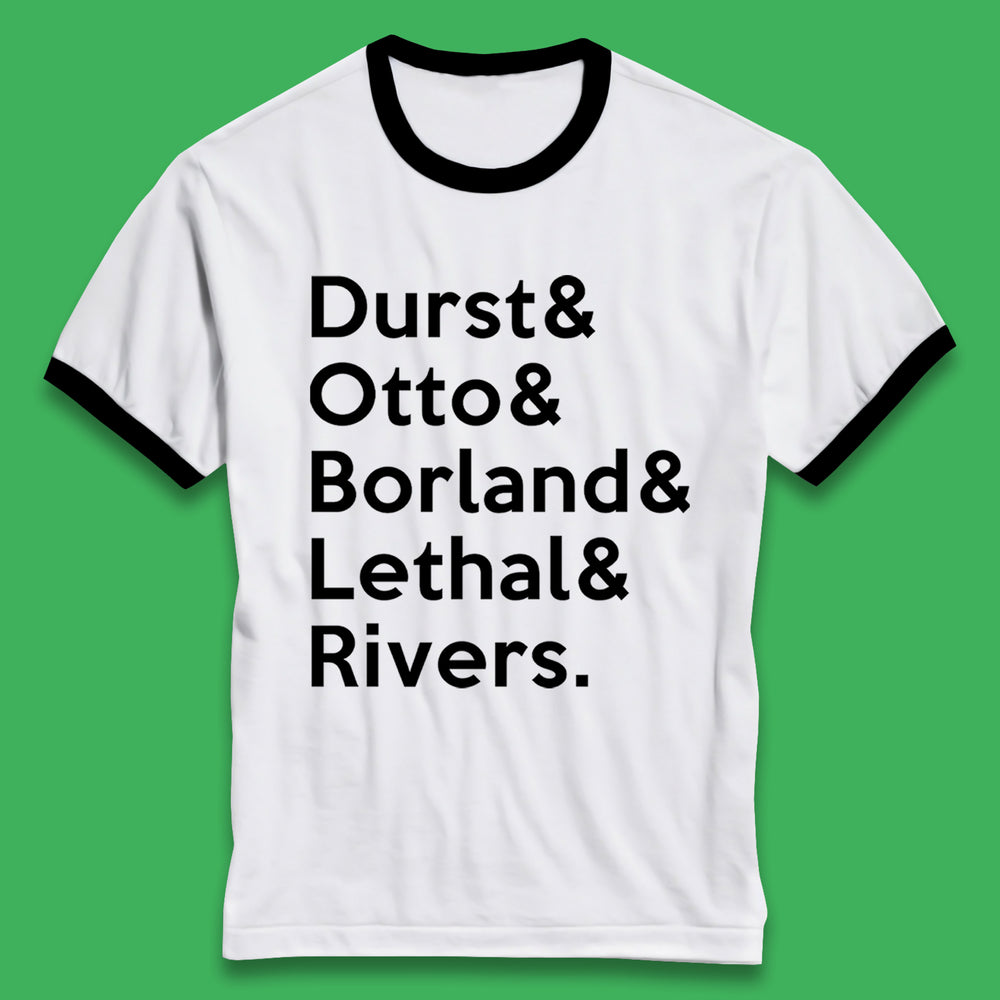 Durst & Otto & Borland & Lethal & Rivers Limp Bizkit Band Ringer T-Shirt