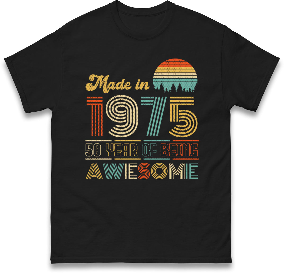 Vintage 50th Birthday T Shirt