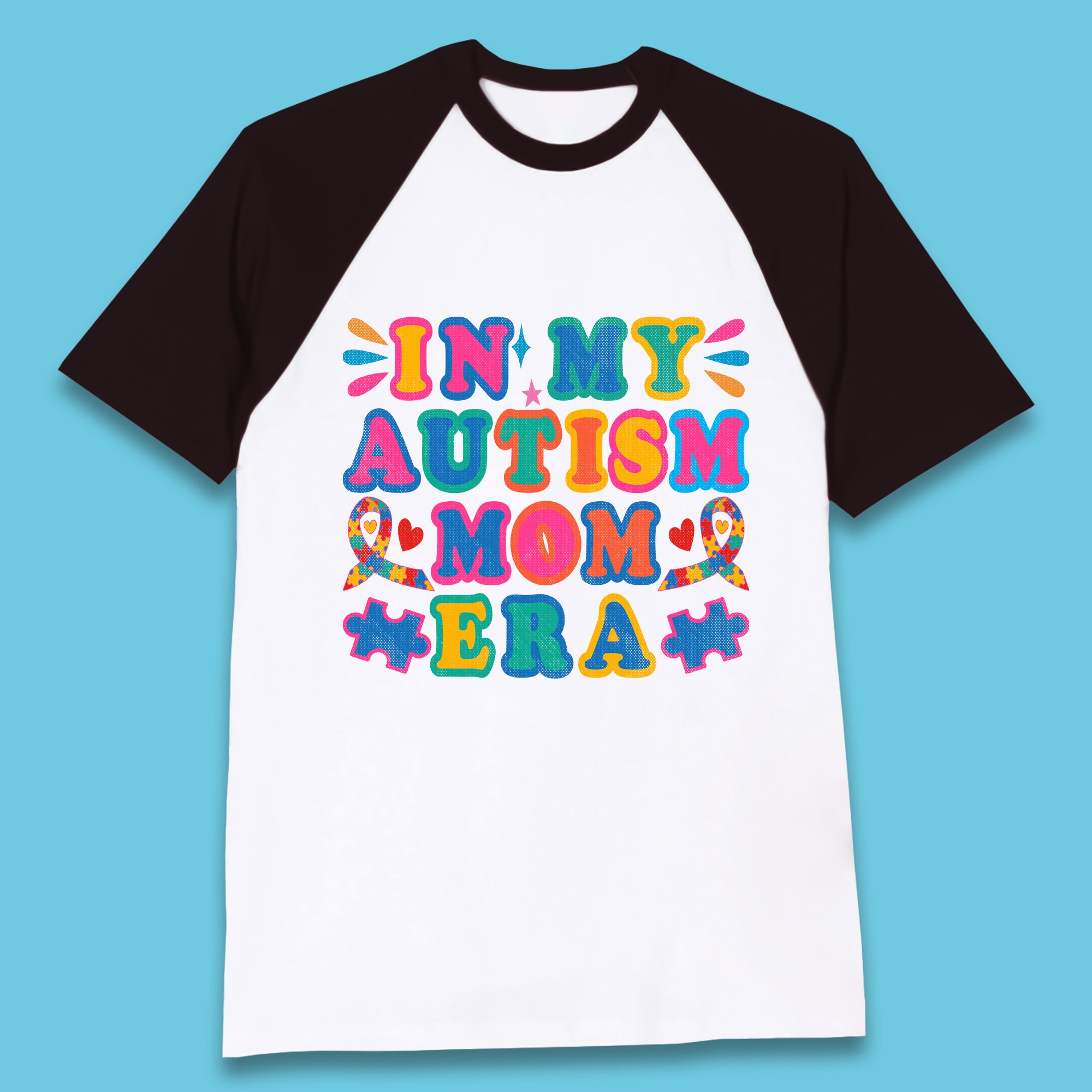 Autism Mama Baseball T-Shirt