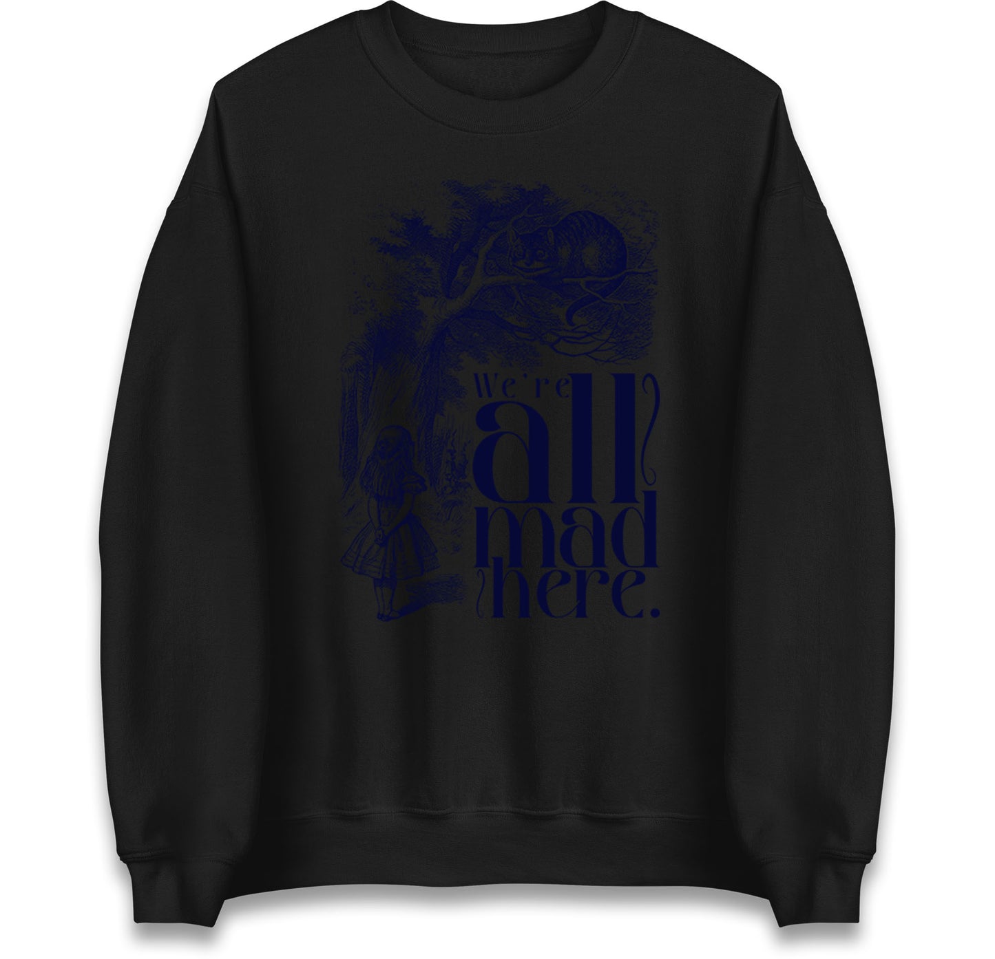 Alice And Cheshire Cat Jumper