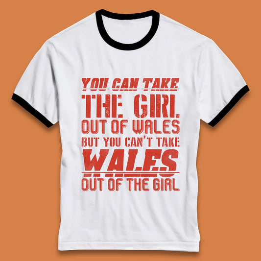 The Girl Out Of Wales Ringer T-Shirt