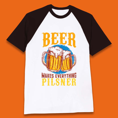 Pilsner Beer Baseball T-Shirt