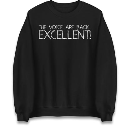 The Voice Are Back Excellent Jumper