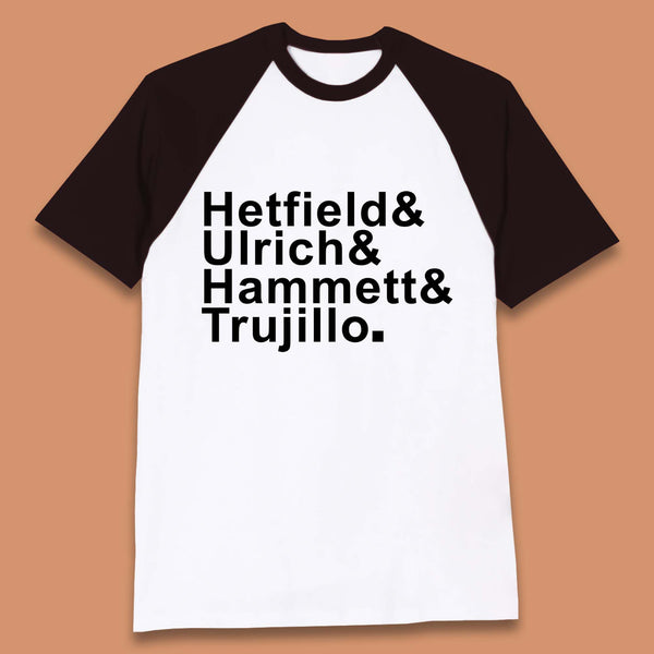 Metallica Band Baseball T-Shirt