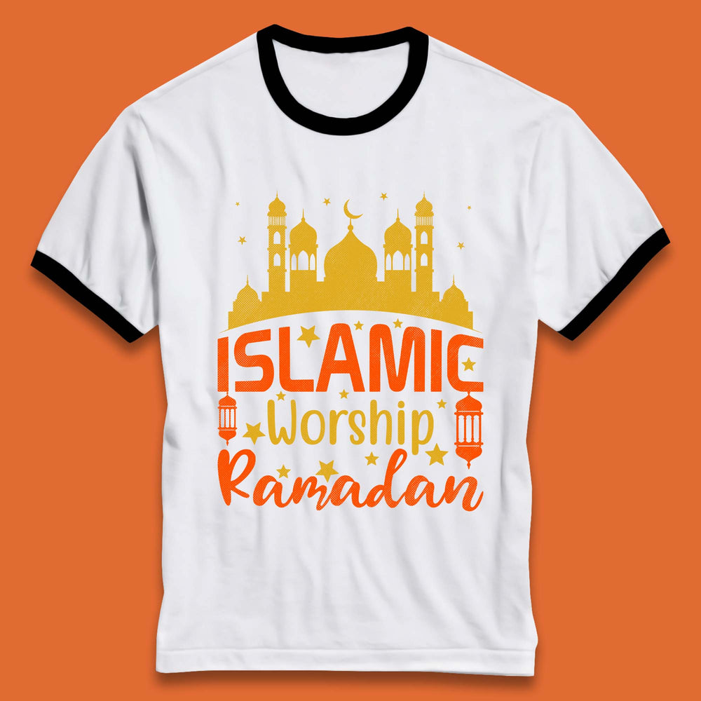 Islamic Worship Ramadan Ringer T-Shirt
