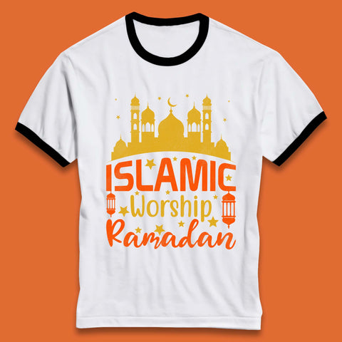 Islamic Worship Ramadan Ringer T-Shirt
