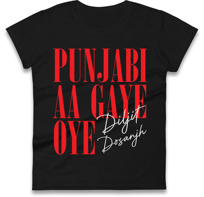 Diljit Dosanjh Ladies T Shirt 