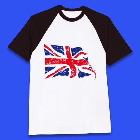UK Flag Britain England Union Jack United Kingdom British Flag Patriotism Baseball T Shirt