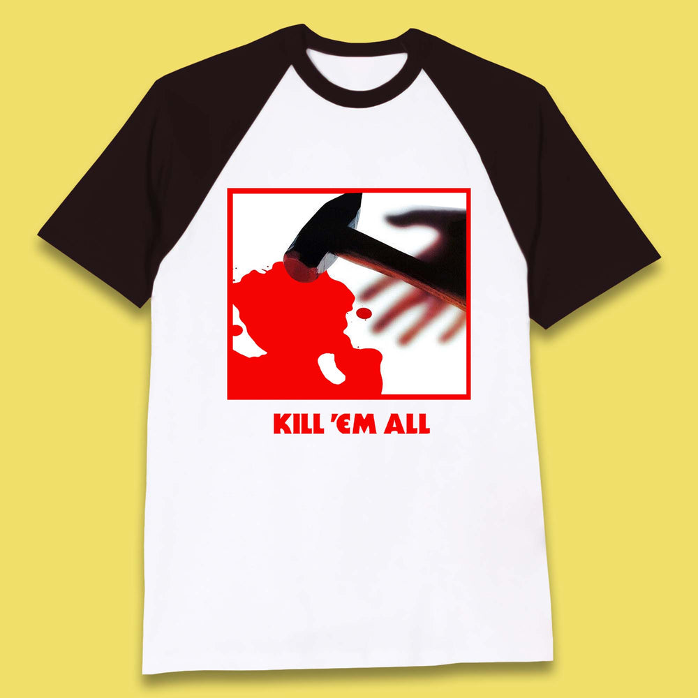 Metallica Kill 'Em All Baseball T-Shirt