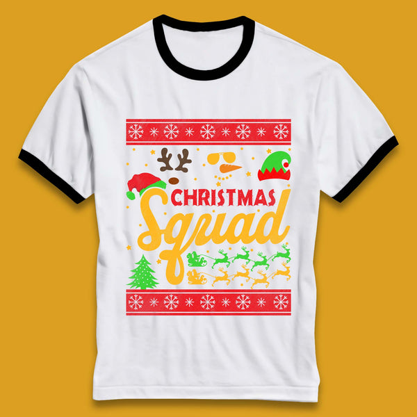 Christmas Squad Ringer T-Shirt