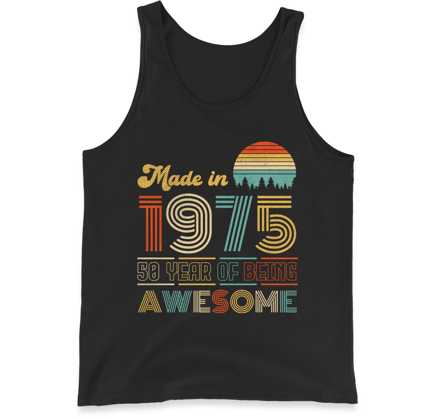 Vintage 50th Birthday Tank Top