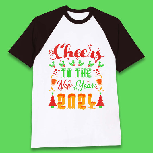 Cheers To The New Year 2024 Baseball T-Shirt