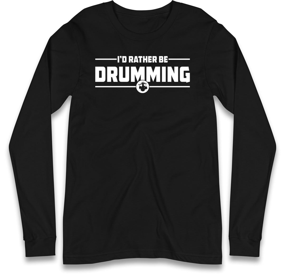 Drummer Long Sleeve T-Shirt