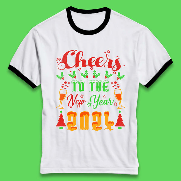 Cheers To The New Year 2024 Ringer T-Shirt