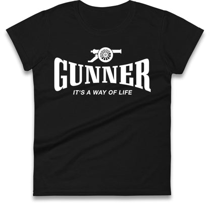 Arsenal Football Ladies T Shirt
