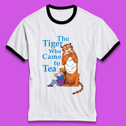 The Tiger Who Came To Tea Ringer T-Shirt