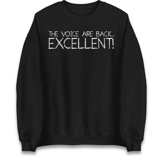 The Voice Are Back Excellent Jumper
