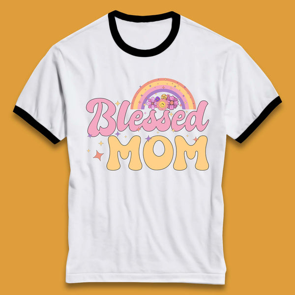 Blessed Mom Ringer T-Shirt