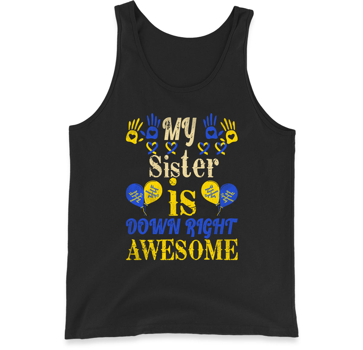 world down syndrome day tank top