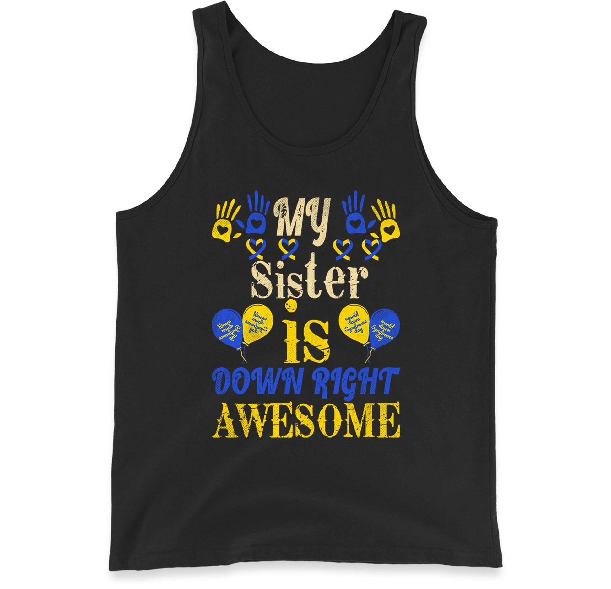 world down syndrome day tank top