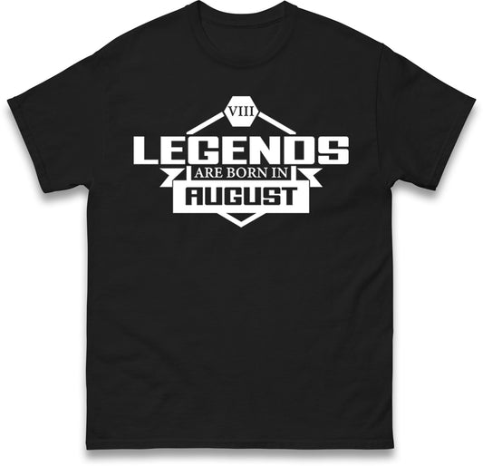 August Birthday T Shirt