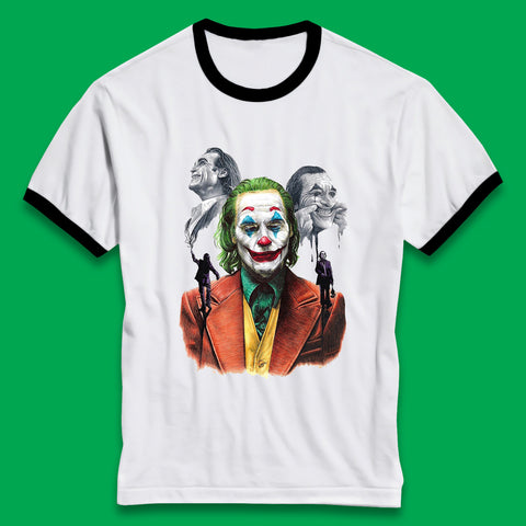 The Joker Why So Serious? Movie Villain Comic Book Character Supervillain Movie Poster Ringer T Shirt