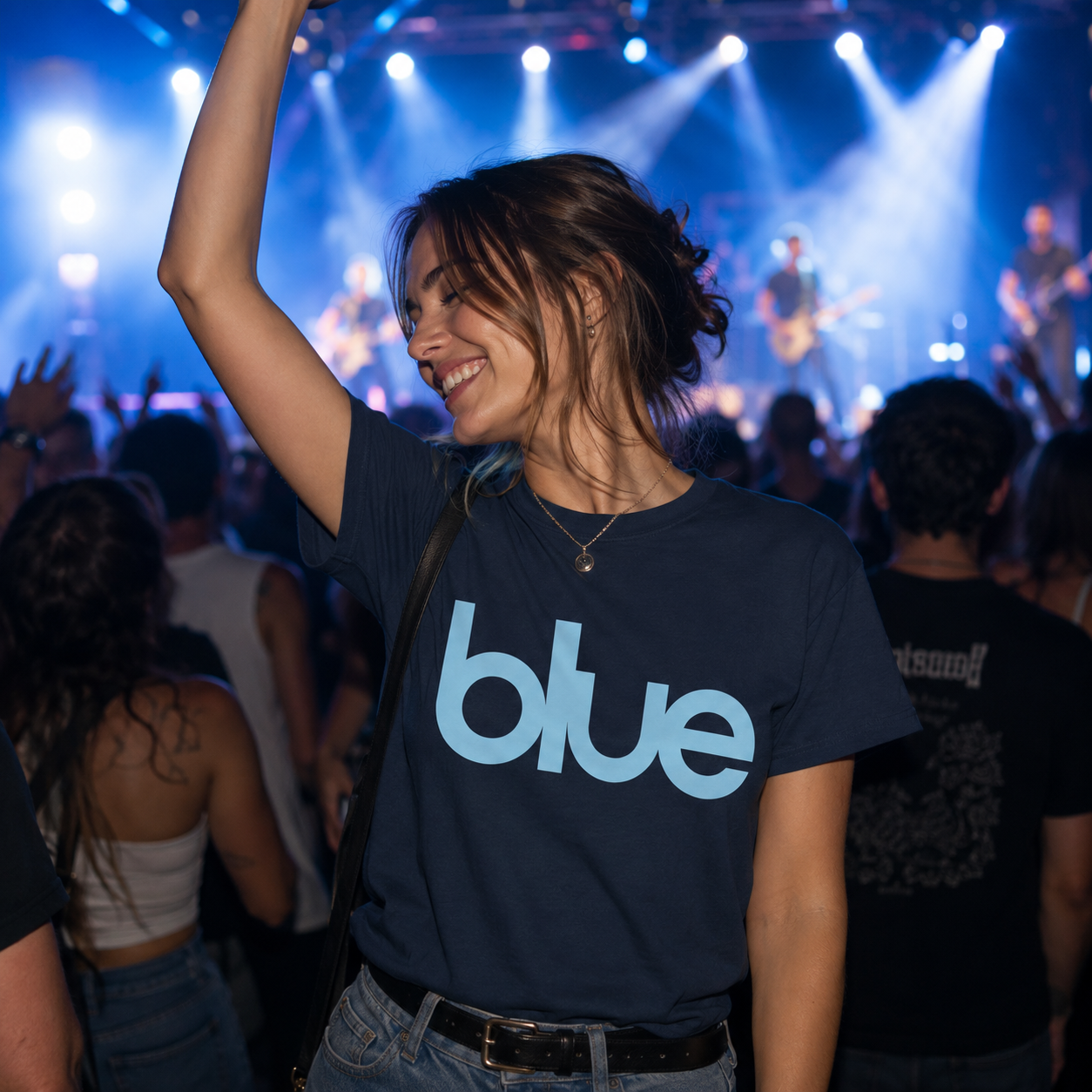 Blue Blur Robbie Williams T Shirt