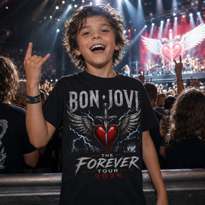 Bonjovi The Forever Tour 2026 T Shirt