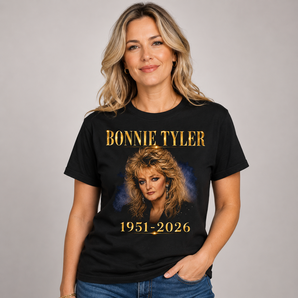 Bonnie Tyler Tribute T Shirt