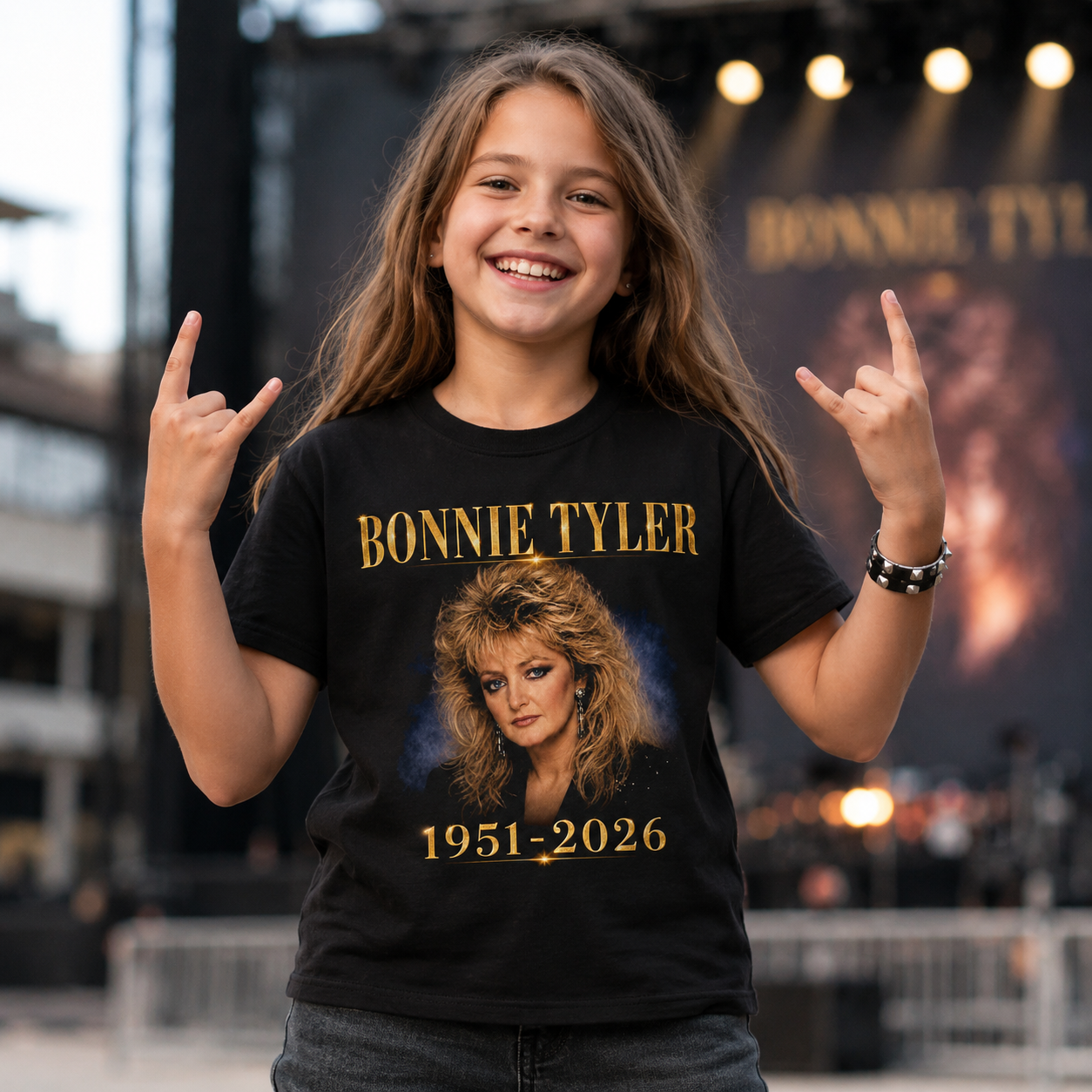 Bonnie Tyler Tribute T Shirt