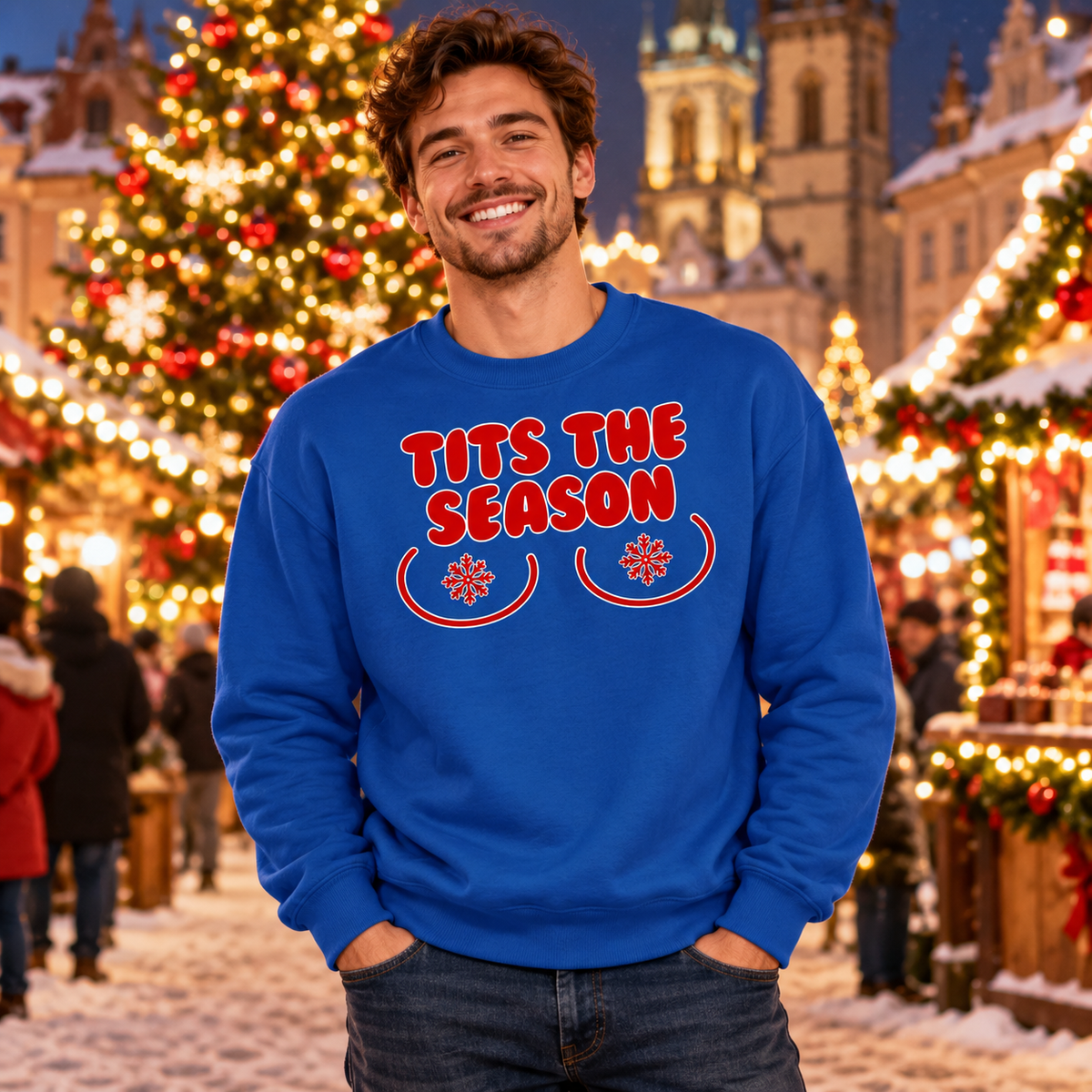 Boob Christmas Jumper