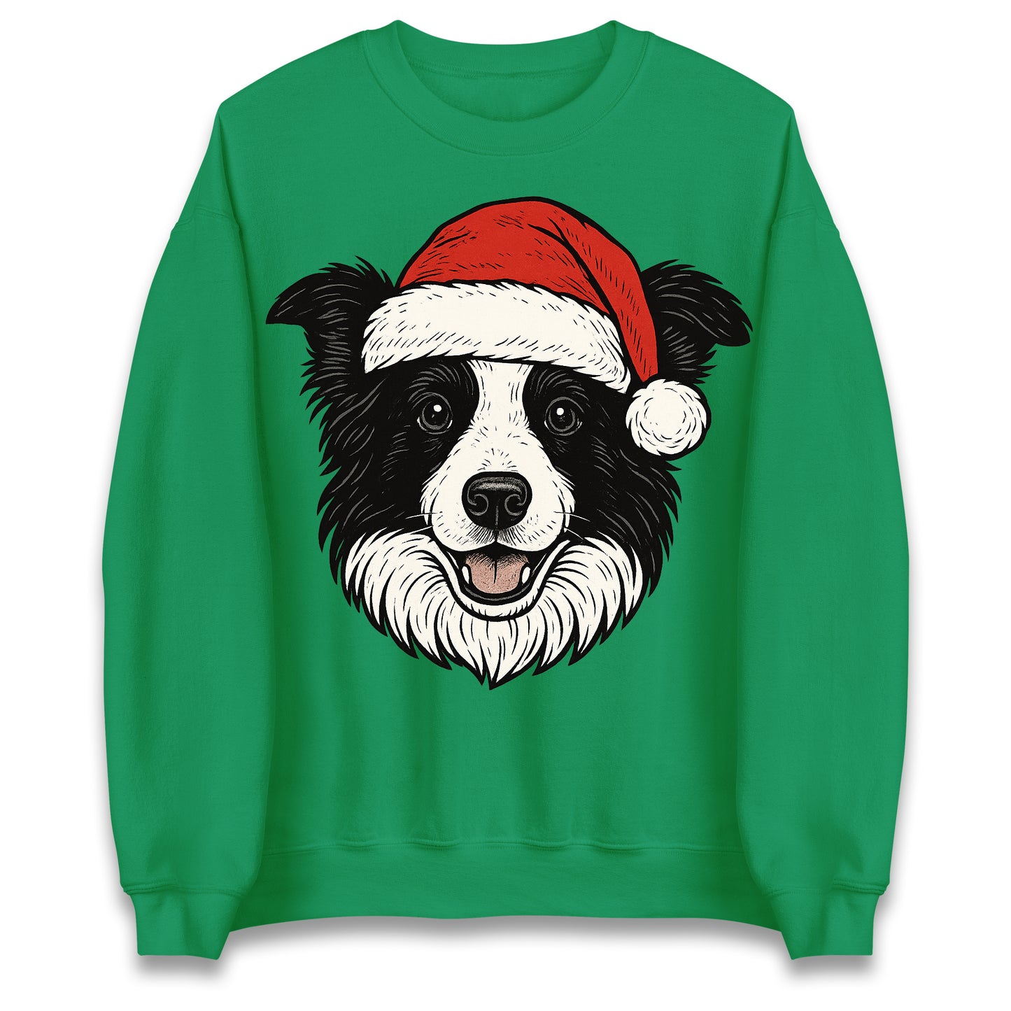 Border Collie Christmas Jumper