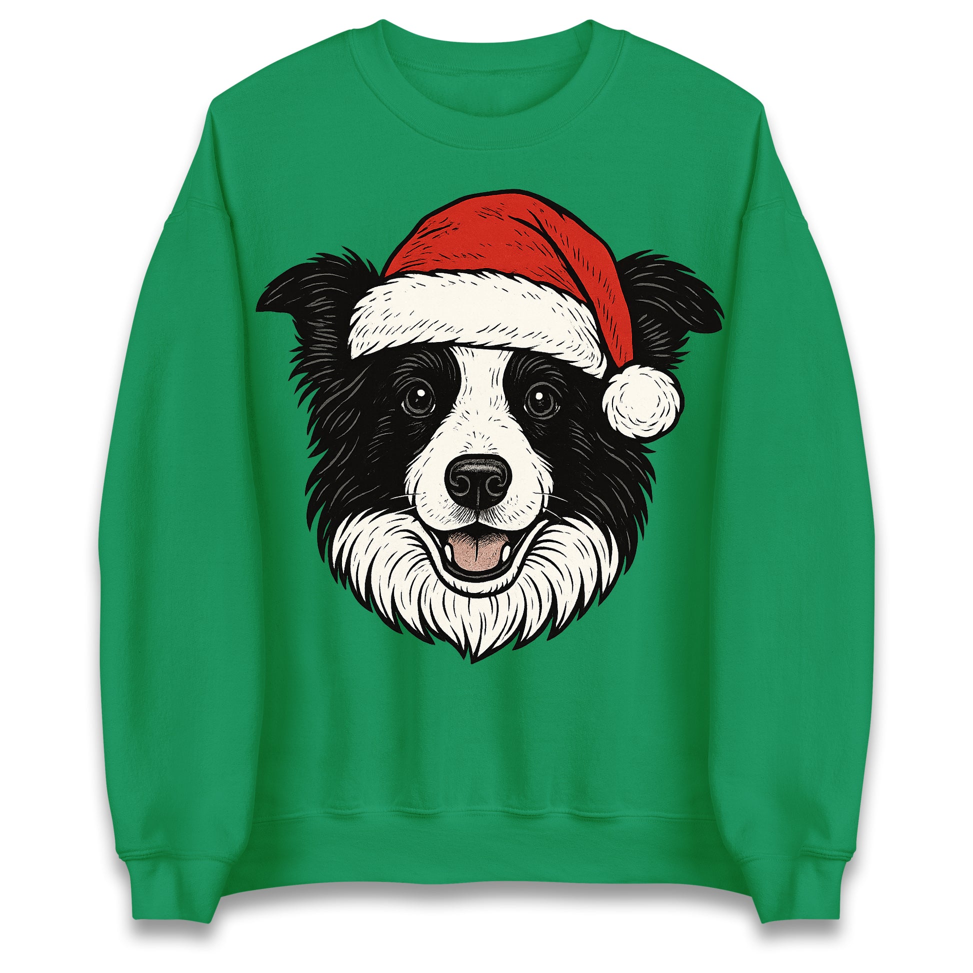 Border Collie Christmas Jumper