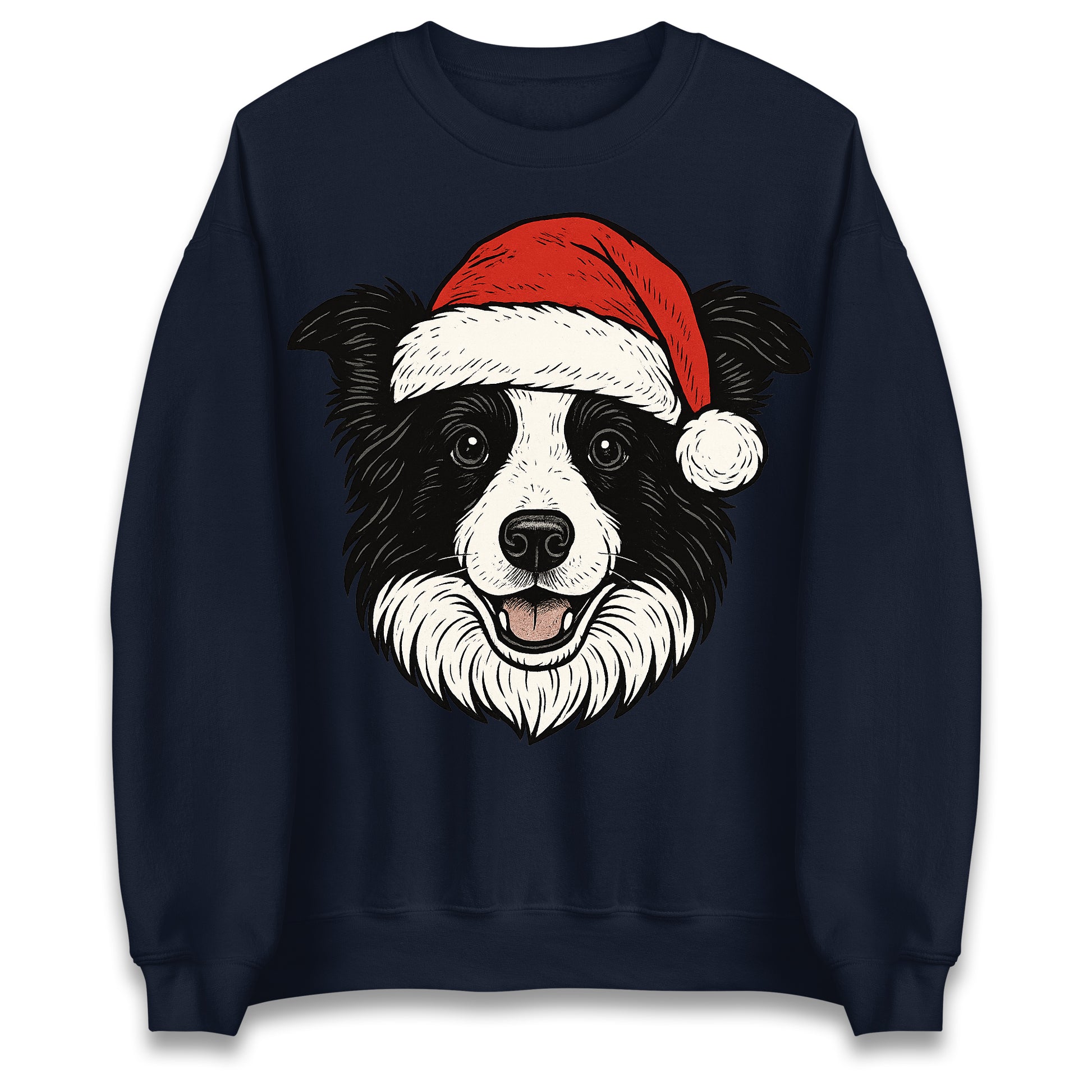 Border Collie Christmas Jumper