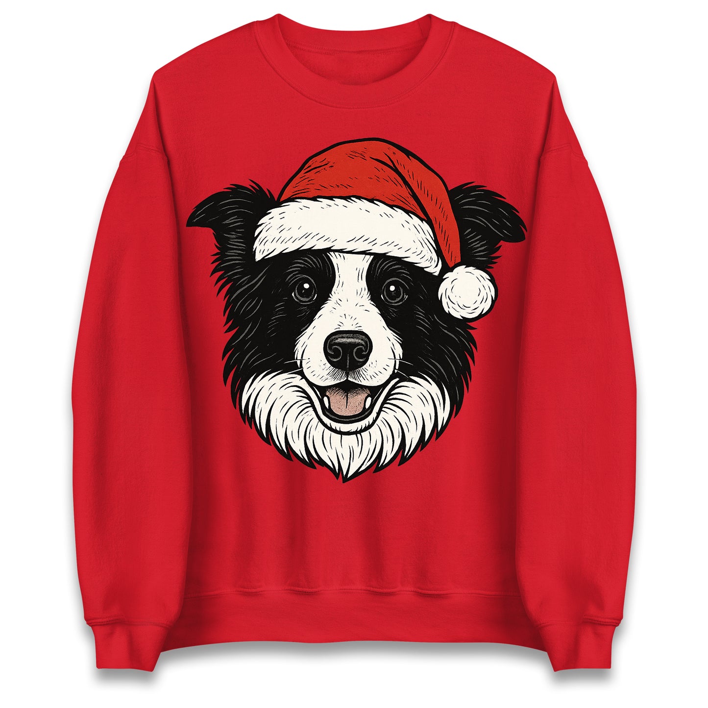 Border Collie Christmas Jumper