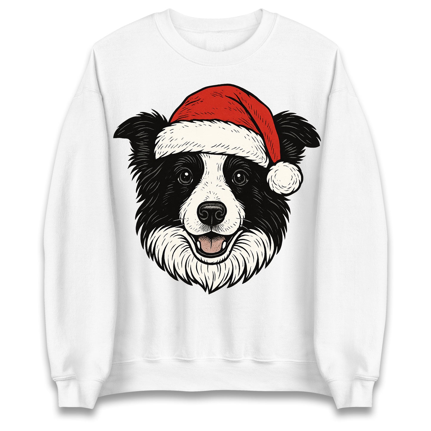 Border Collie Christmas Jumper