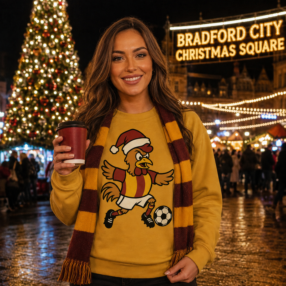 Bradford City Christmas Jumper