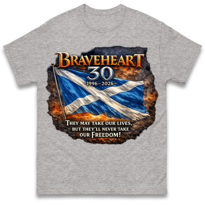 Braveheart 30th Anniversary T Shirt