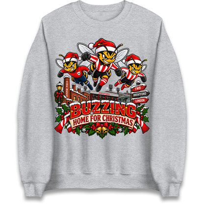 Brentford Football Christmas Jumper